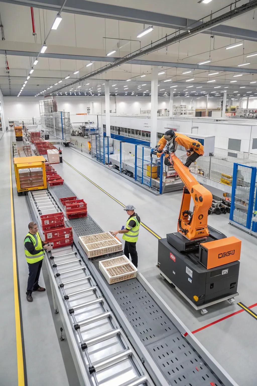 Automated picking systems enhance accuracy and speed in warehouses.