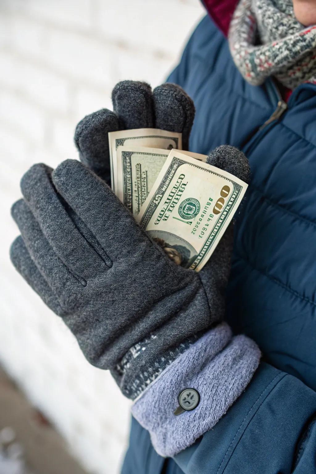 Winter wraps packed with a concealed monetary spectacle.