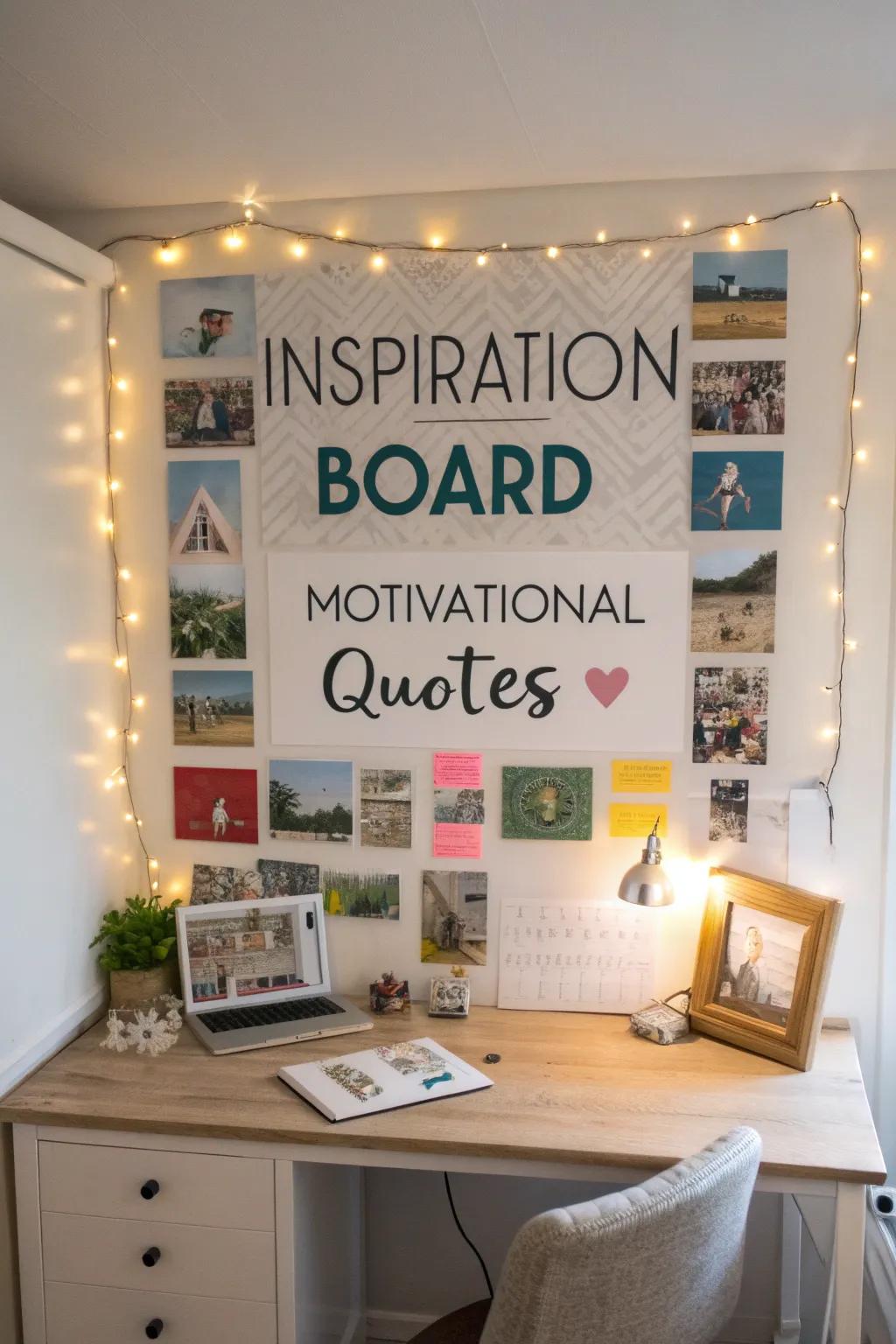 Sustain creativity with an inspiration wall.