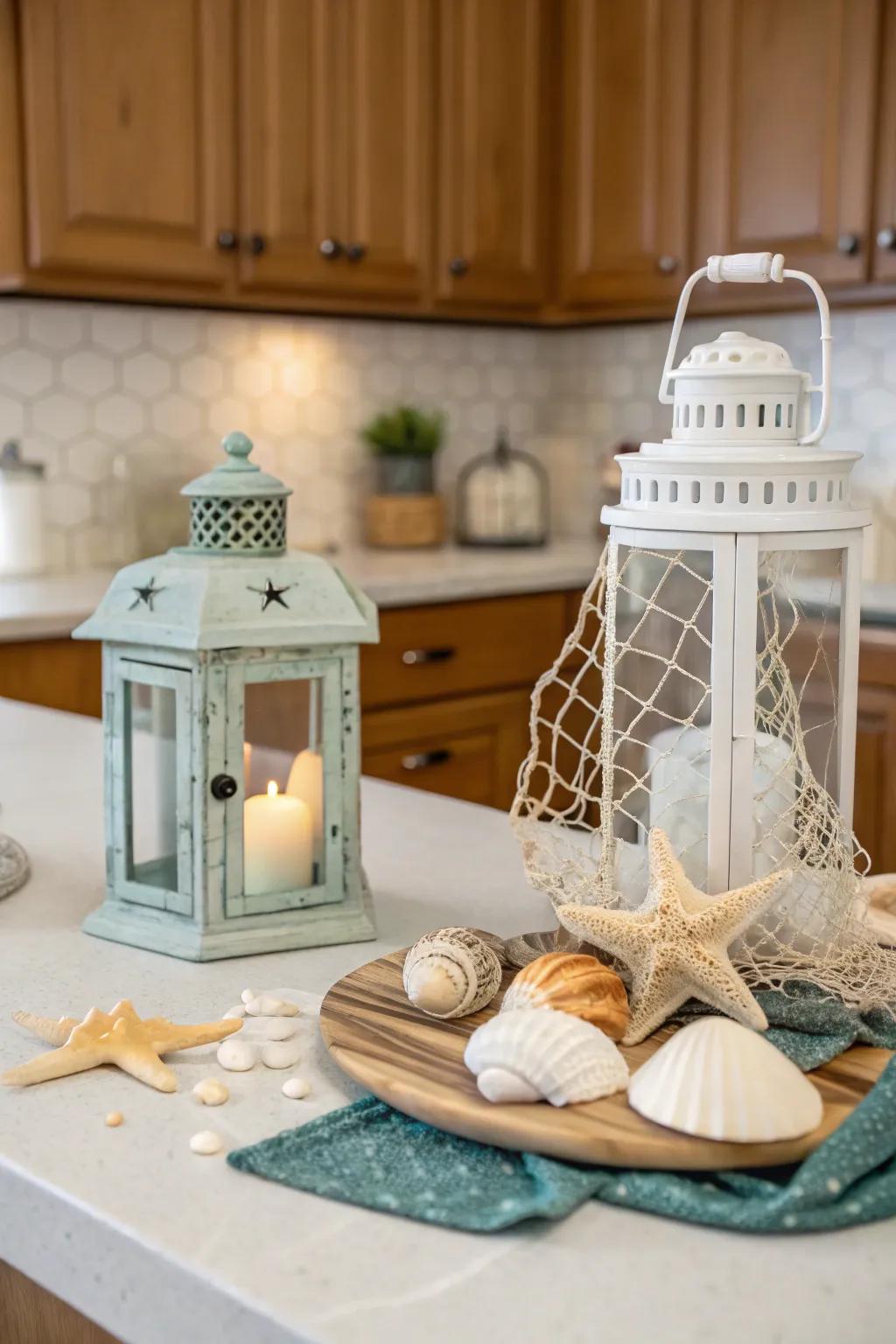 A themed display enhances a cohesive narrative to your cooking space.