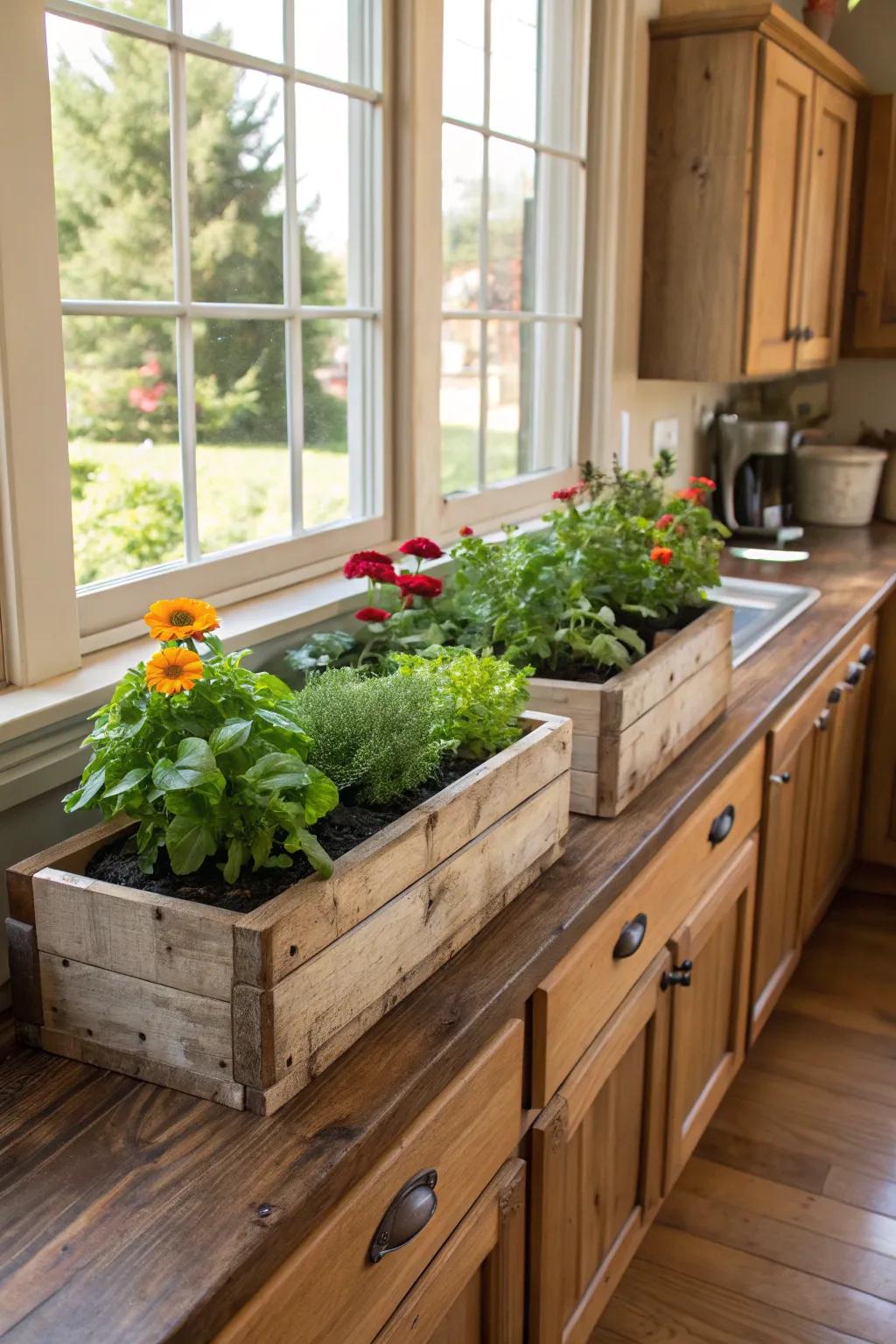 Sustainable elegance with eco-friendly container boxes.