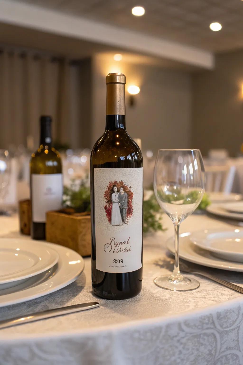 Bespoke drink labels add a personal touch to any celebration.