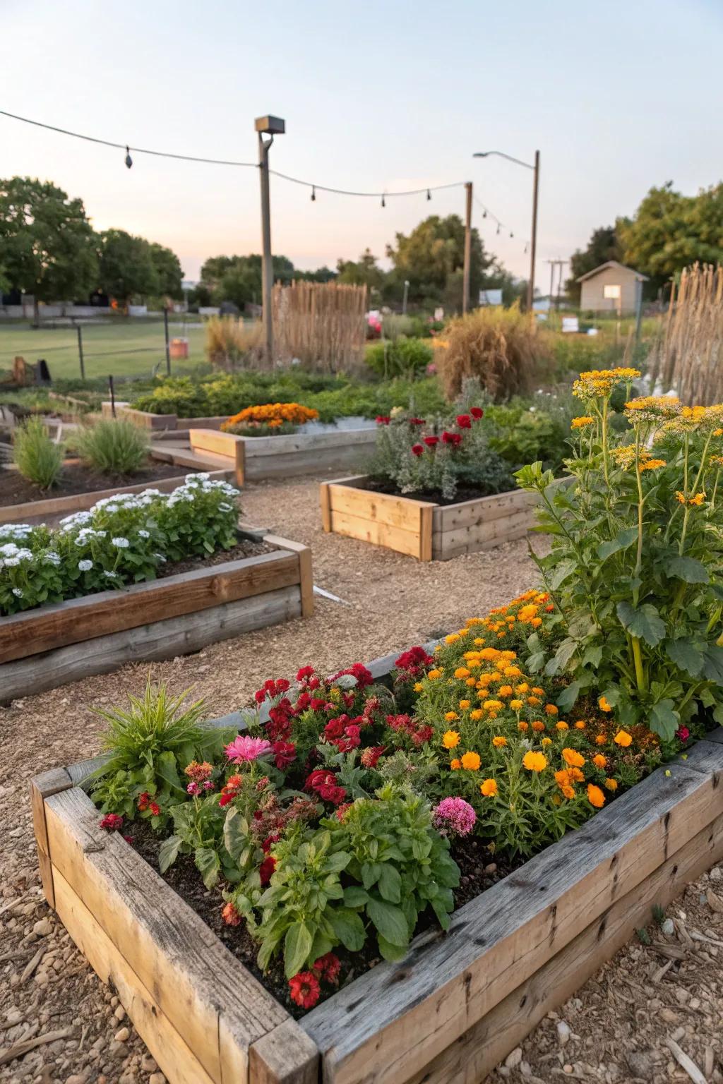 Eco-friendly practices foster a sustainable and exquisite garden.