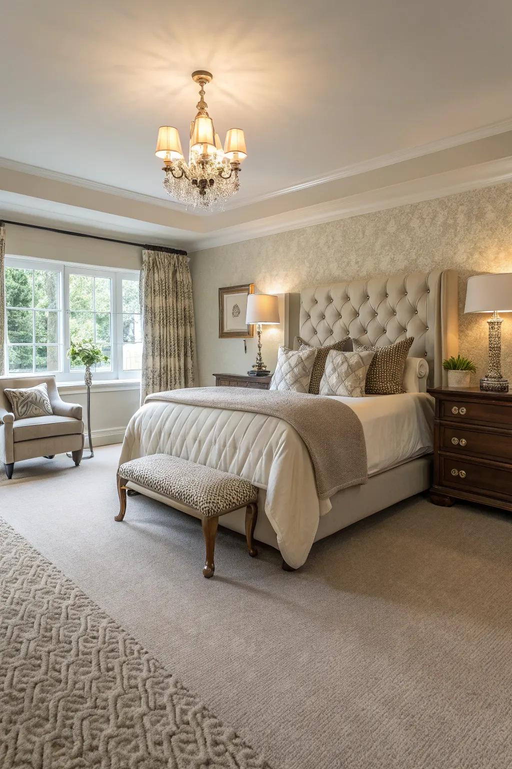 Drab carpets present timeless adaptability for any style.