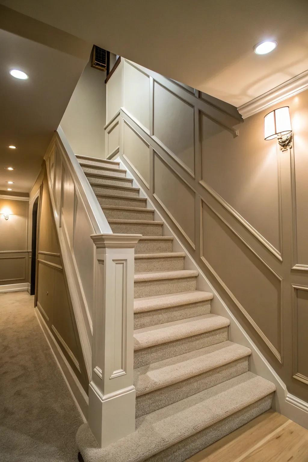 Achieve understated elegance with sophisticated neutrals.