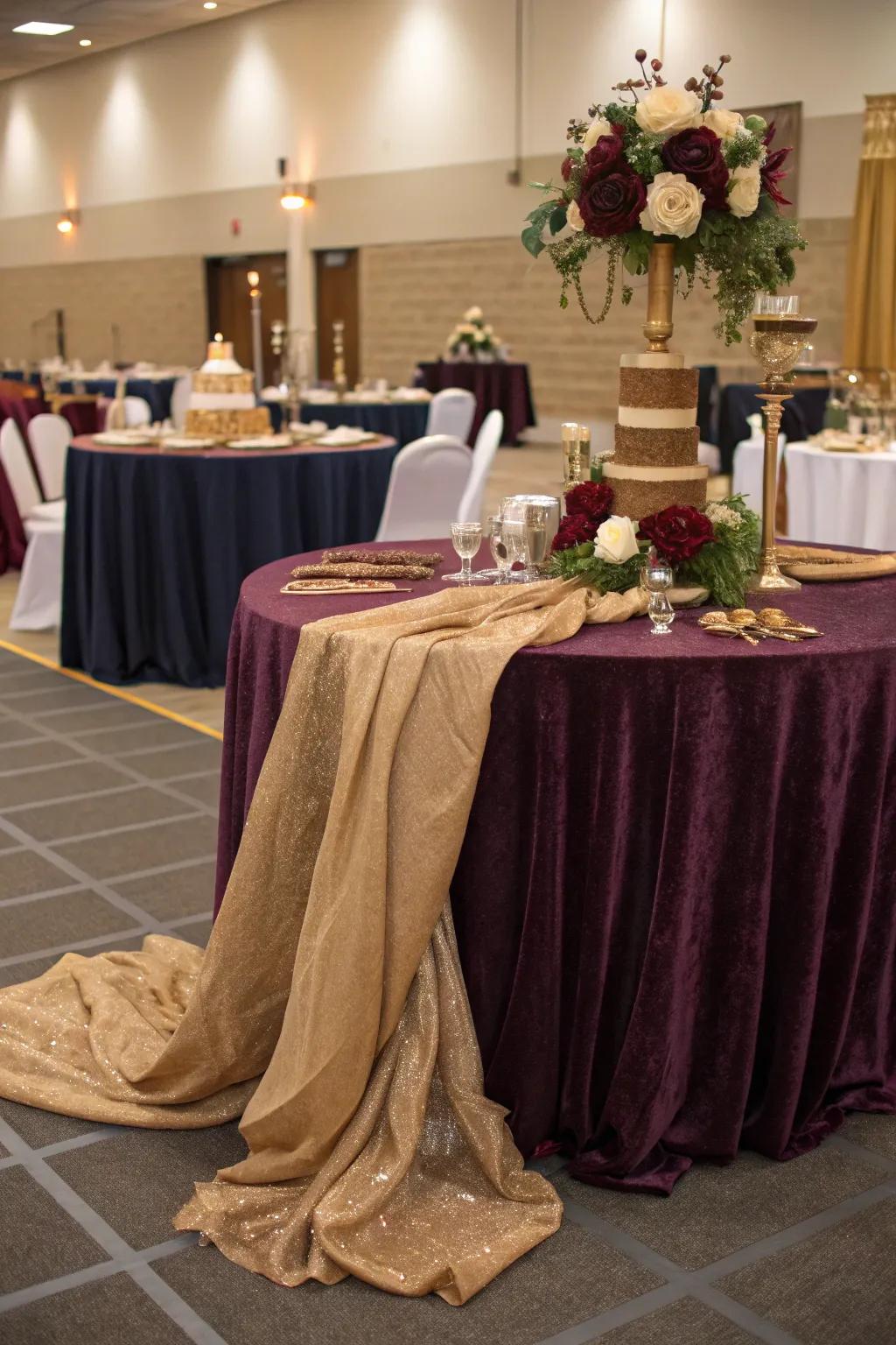 Intermix and harmonize surfaces for a visually enticing assemblage.