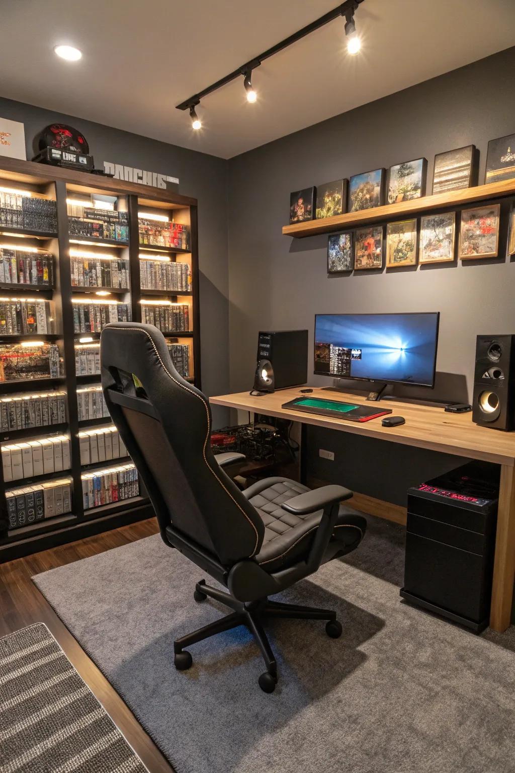 A dedicated gaming zone for committed players.