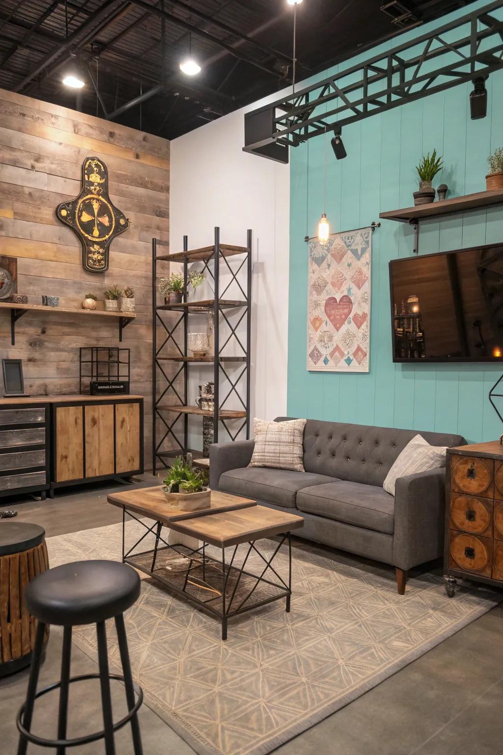 Urban chic introduces a contemporary sharpness to your dwelling blueprint.