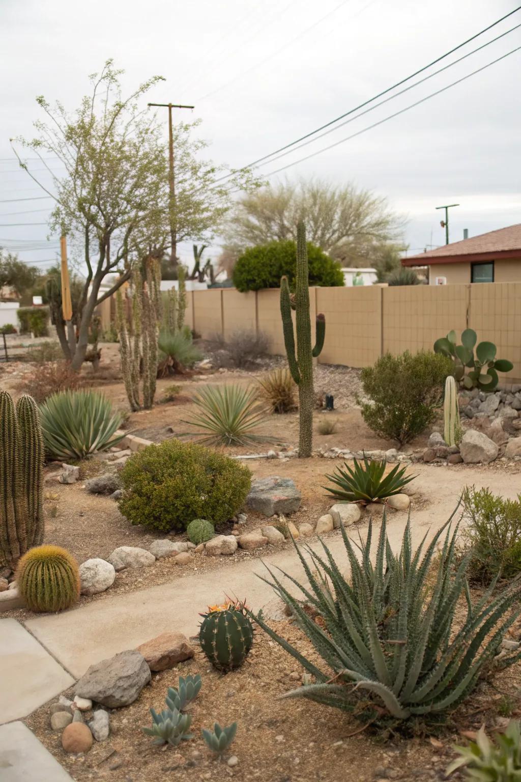 Arid-area plants infuse natural splendor and durability into your landscape.