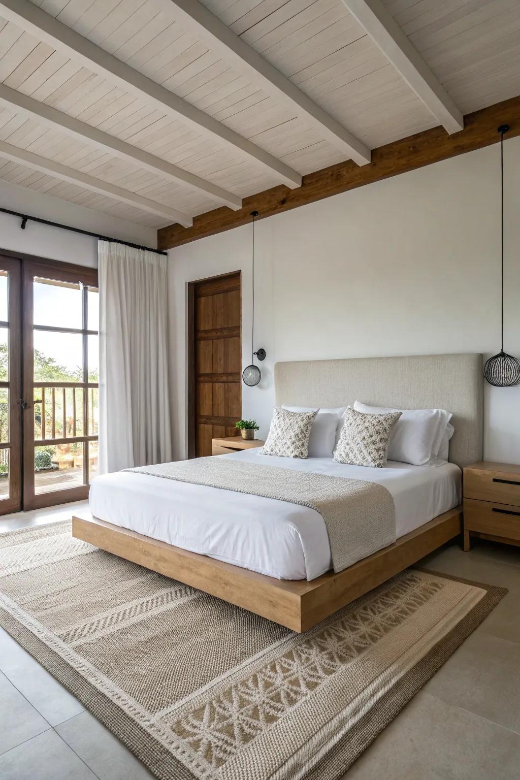 Base beds shine in achieving a tidy, minimalist vibe.