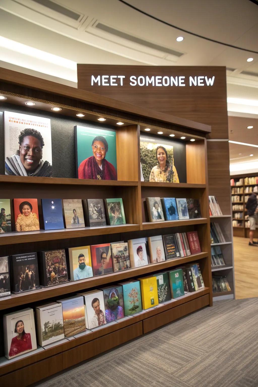 A personalized approach with a 'Acquaint Yourself with Someone New' inspiration.