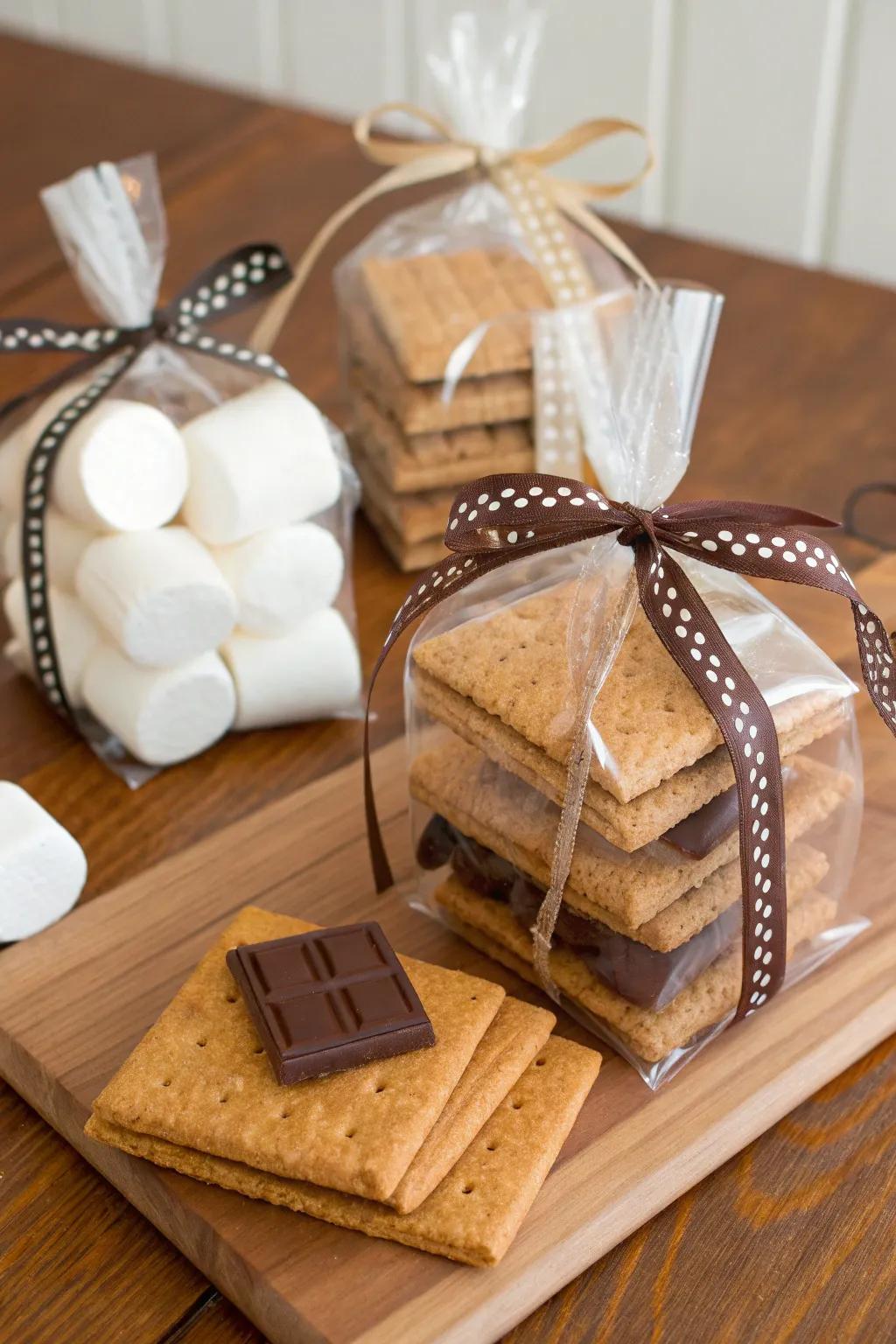 S'mores kits evoke a comforting sense of nostalgia with their scrumptious essence.