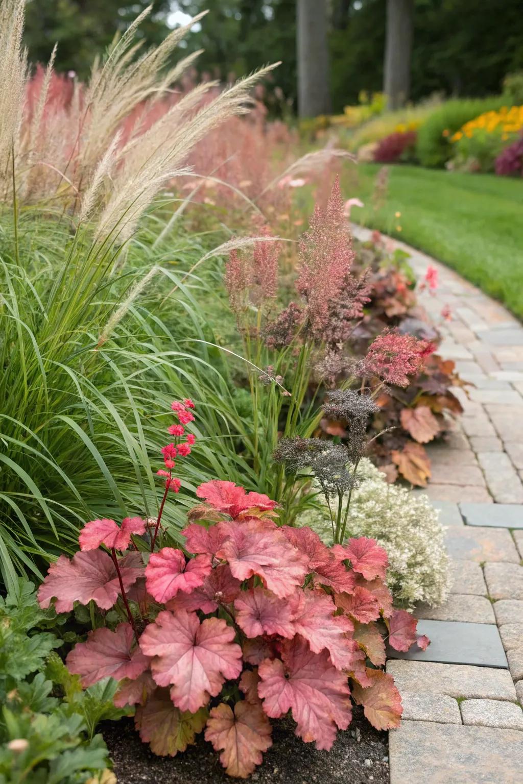 <strong><em>Kaleidoscope bells</em></strong> and ornamental grasses combine to deliver a vibrant and animated garden vista.” loading=”lazy” class=”pimg”>
	</picture><figcaption><strong><em>Kaleidoscope bells</em></strong> and ornamental grasses combine to deliver a vibrant and animated garden vista.</figcaption></figure>
<p>Unite <strong><em>kaleidoscope bells</em></strong> with towering grasses to produce a captivating play of texture and varying heights. This pairing introduces lively movement and visual richness to your garden.</p>
<h3>A few relevant products:</h3>
<ul class=