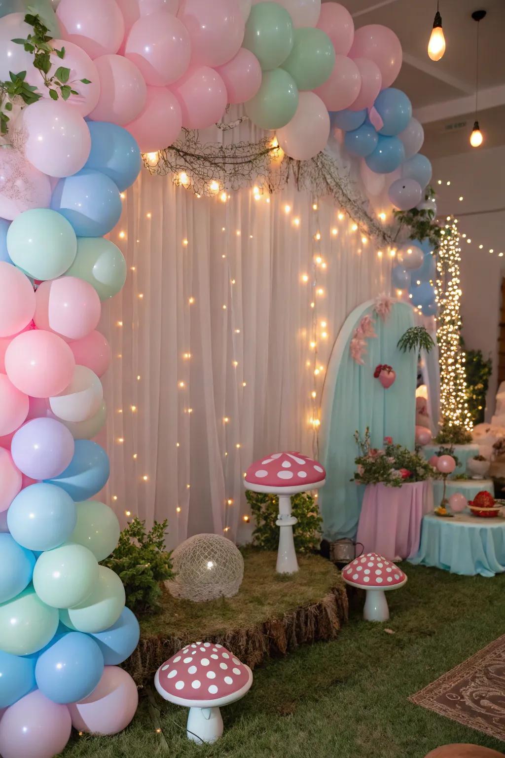 Add a playful touch with enchanting embellishments.