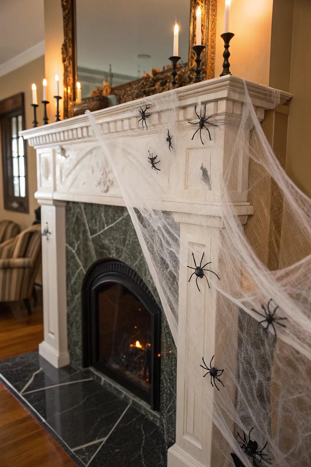 Cobwebs spun with tales of mystery and fascination.