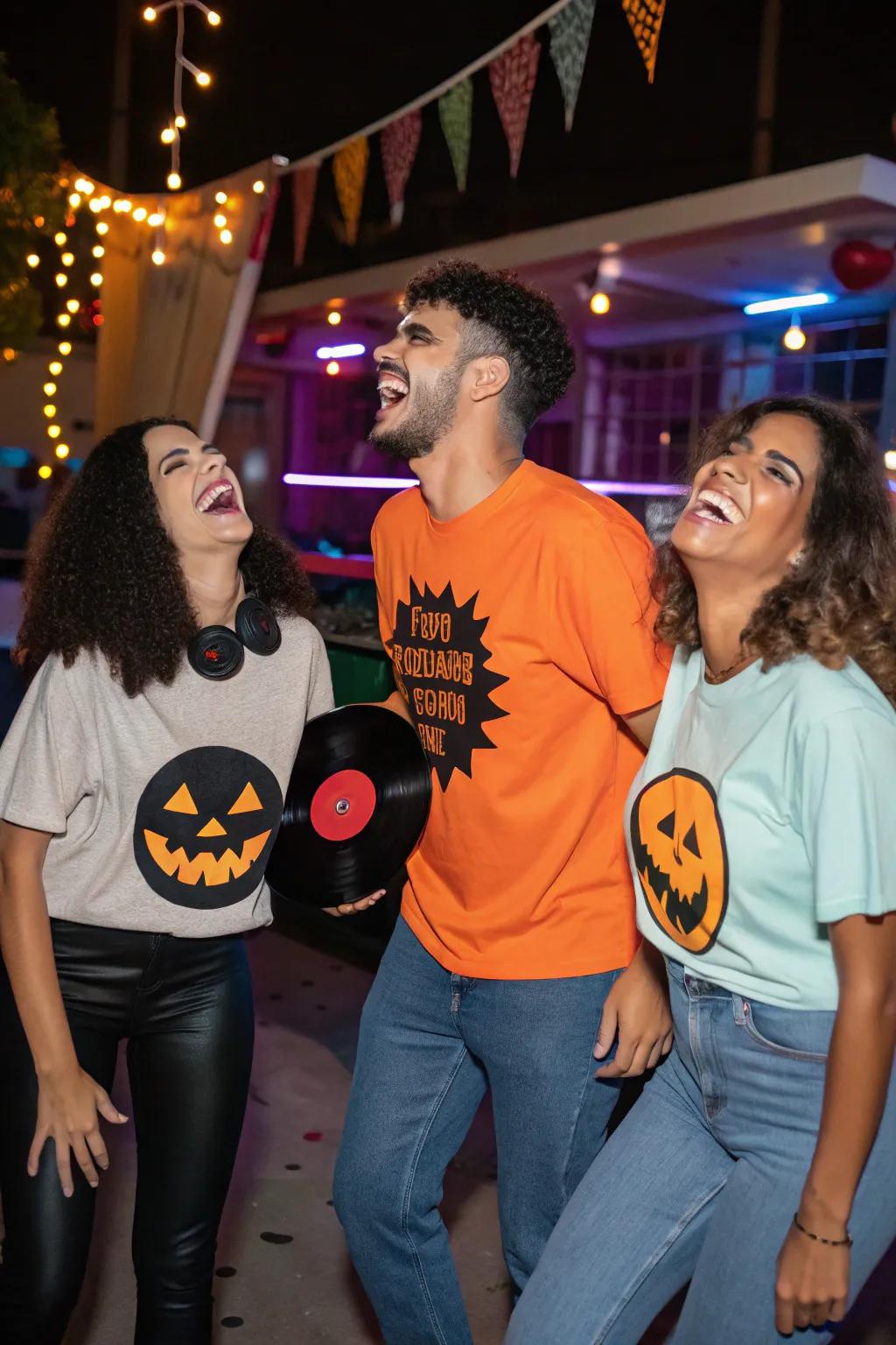 Bespoke tee shirts convey a jubilant essence to your All Hallows' Eve congregations.