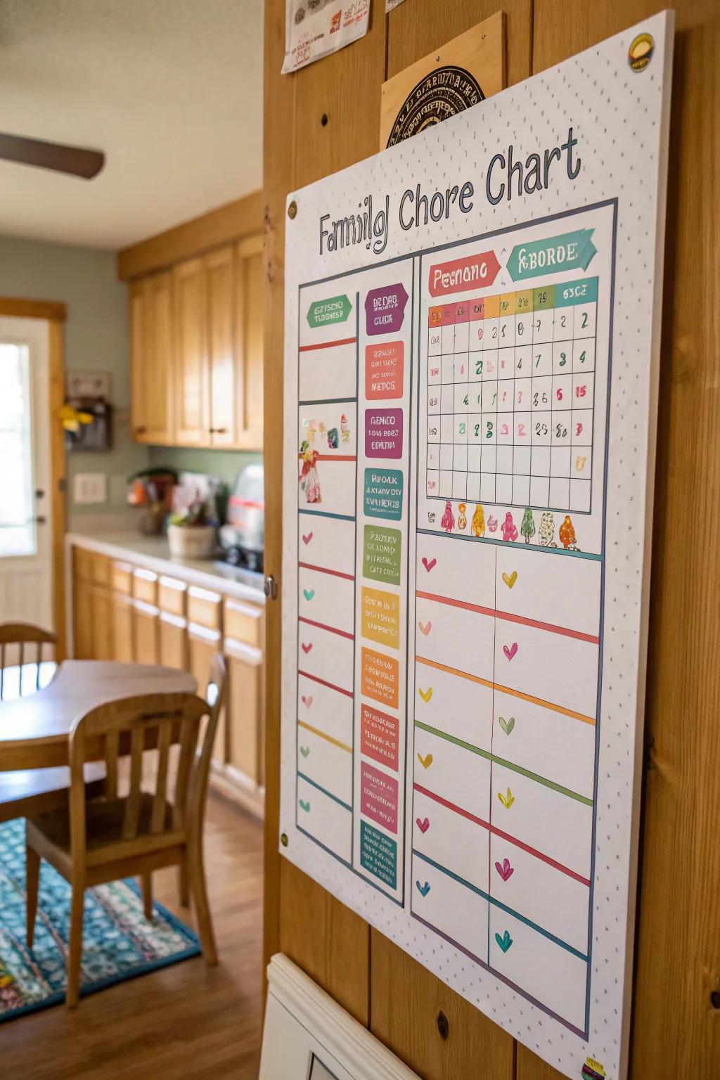 An appealing approach to handle family tasks effectively.