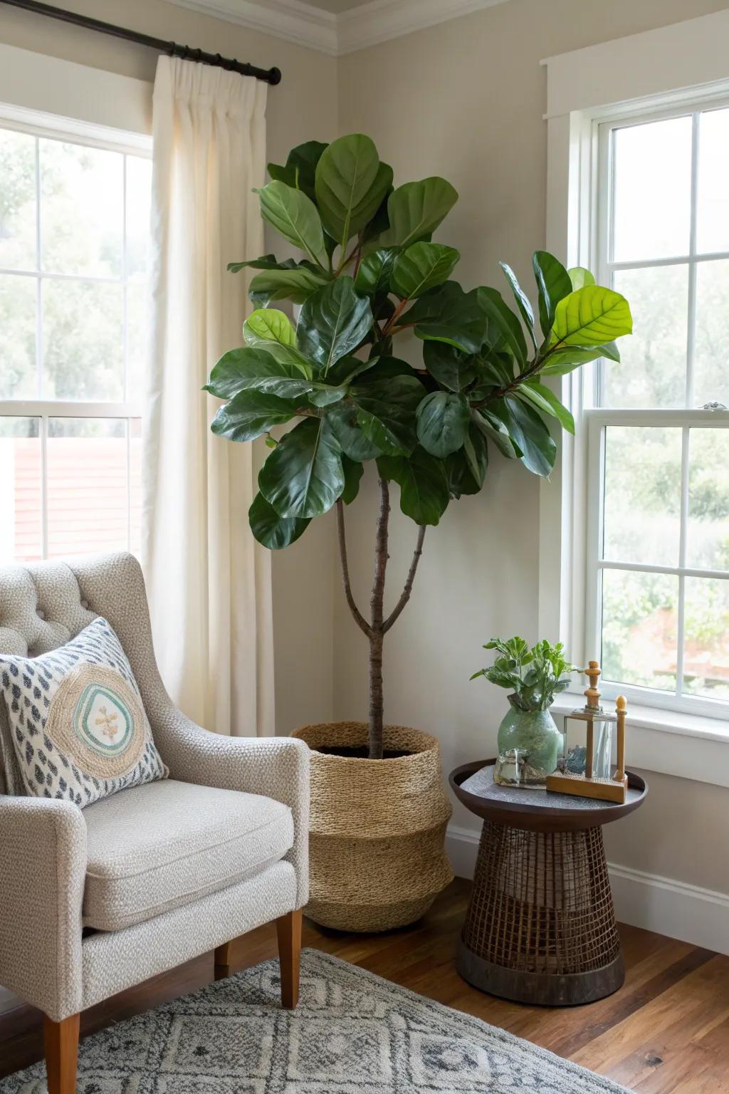 Indoor plants can turn your living room into a lively paradise