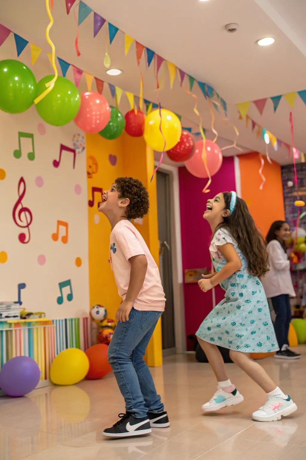Dance parties deliver pleasure and excitement indoors.