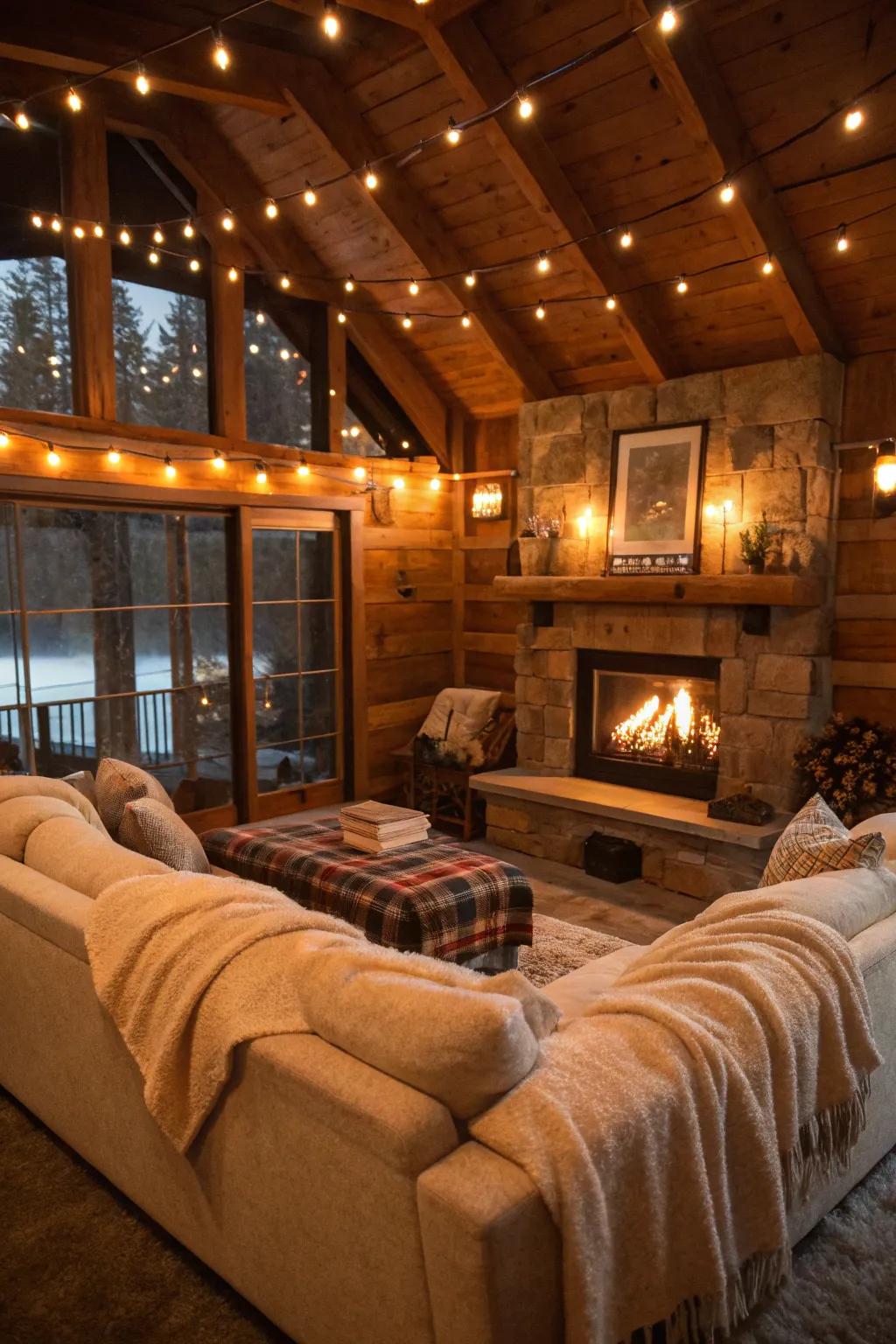 An intimate lounge space perfect for unwinding and social encounters.