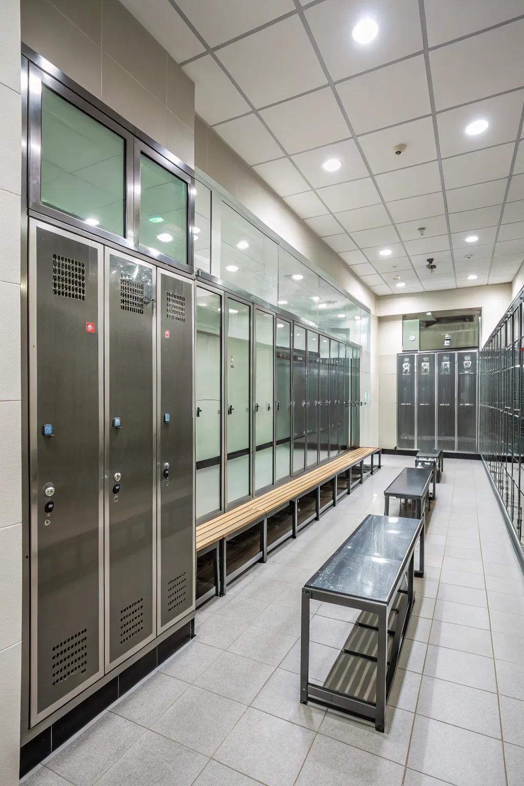 Chic and modern details inject a contemporary vibe.