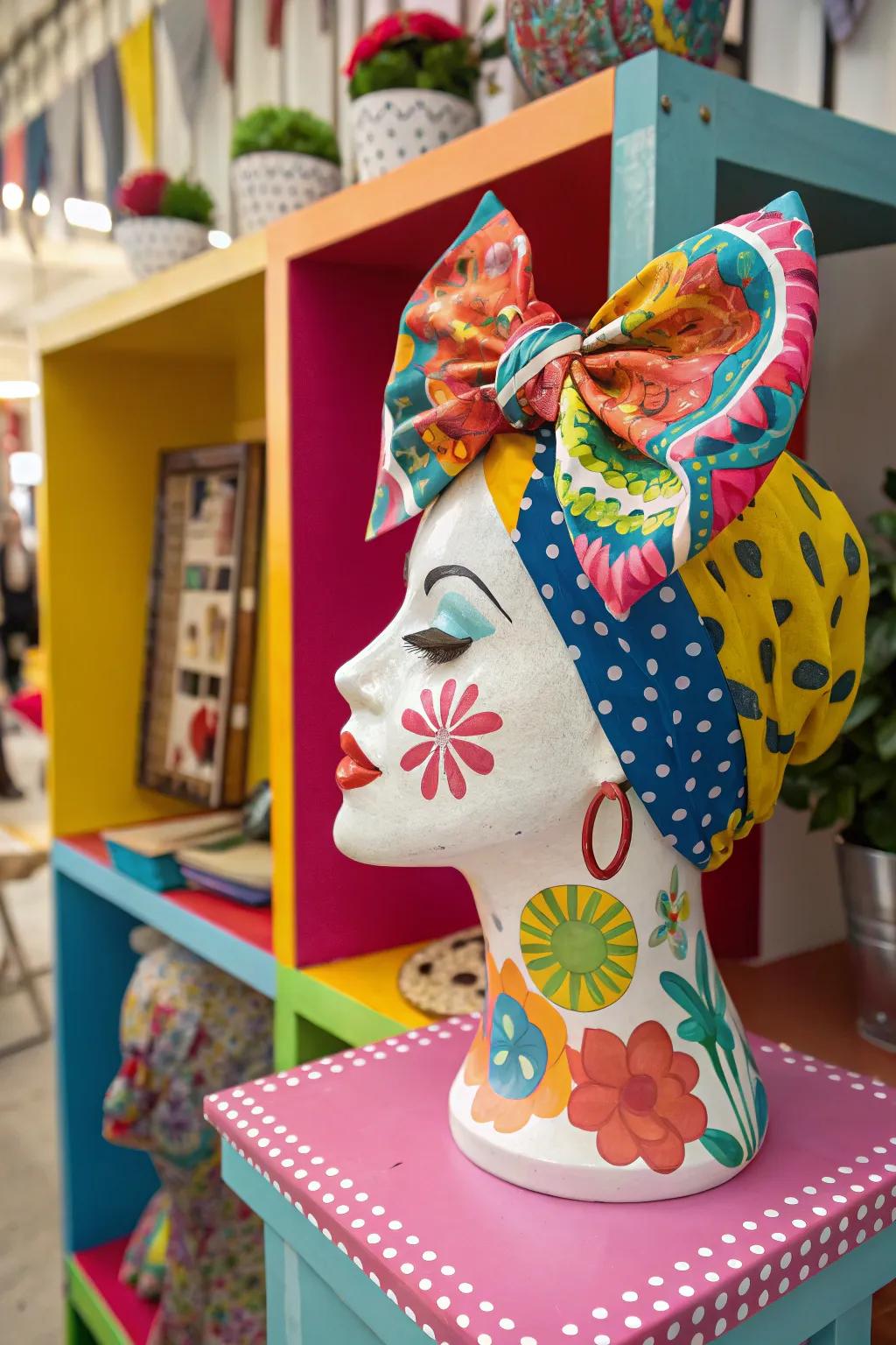 Playful designs give a whimsical atmosphere to interior decoration.