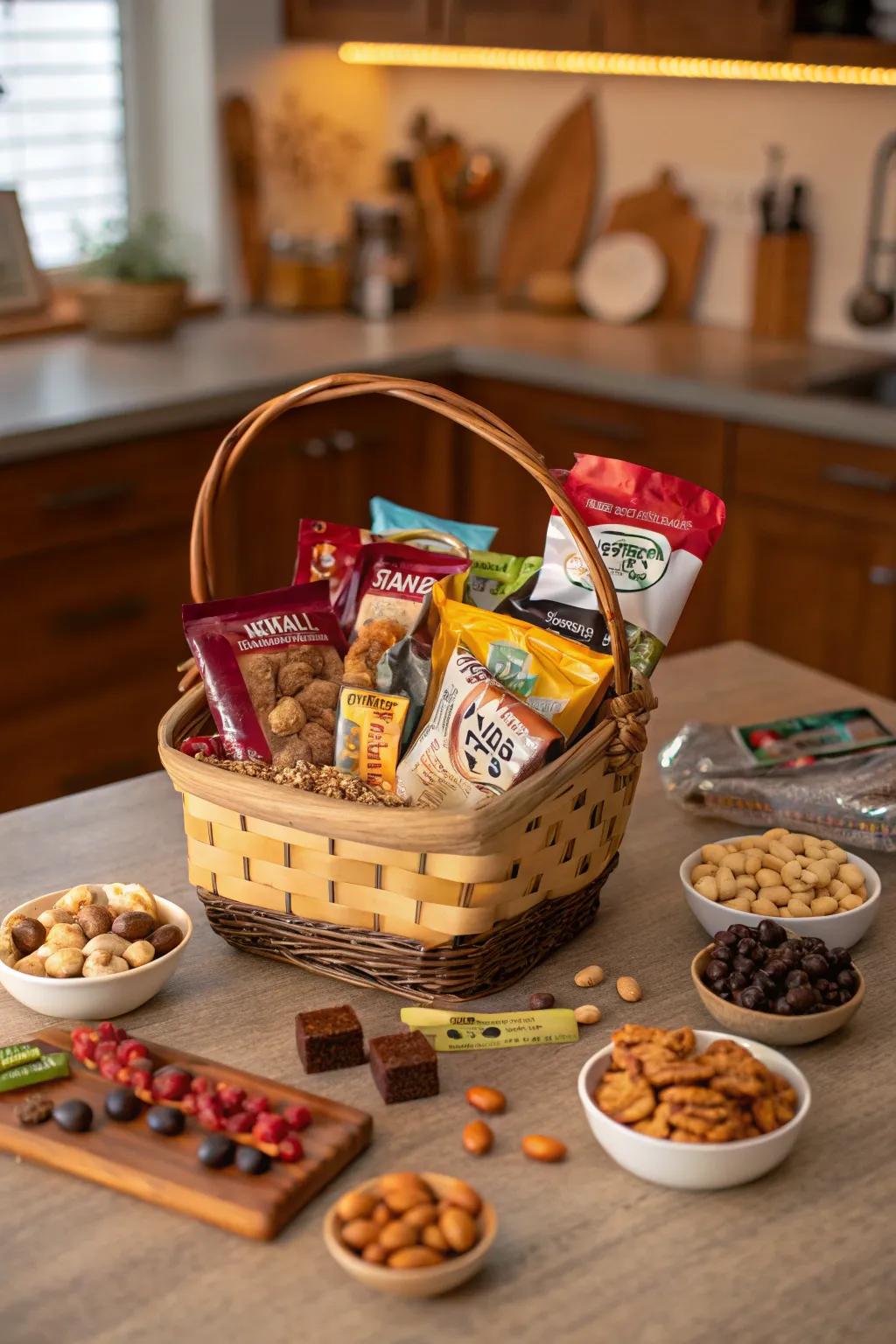 An energy-boosting snack kit to survive the most demanding parenting moments.