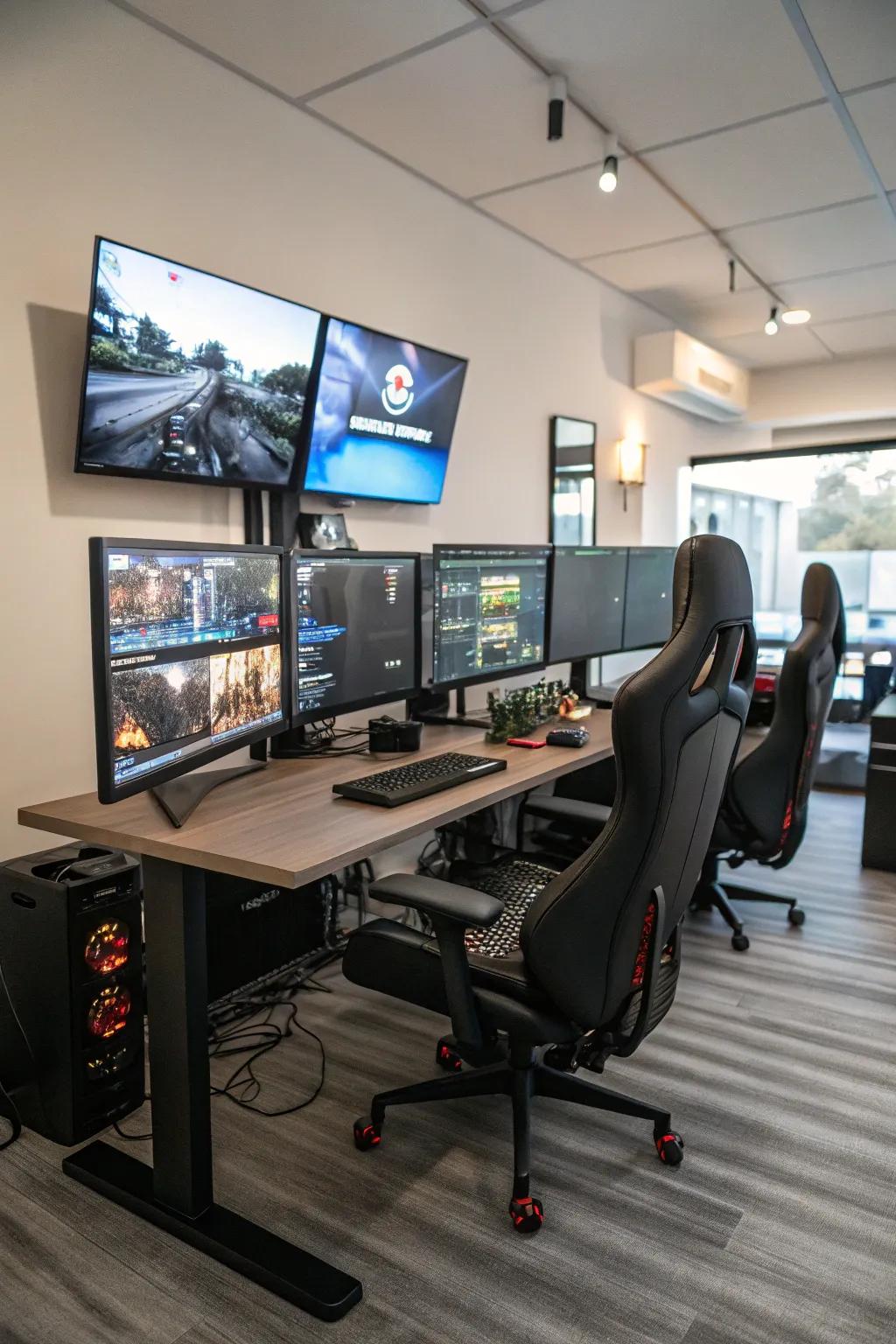 A super engaging display setup that’s great for gaming and getting work done.