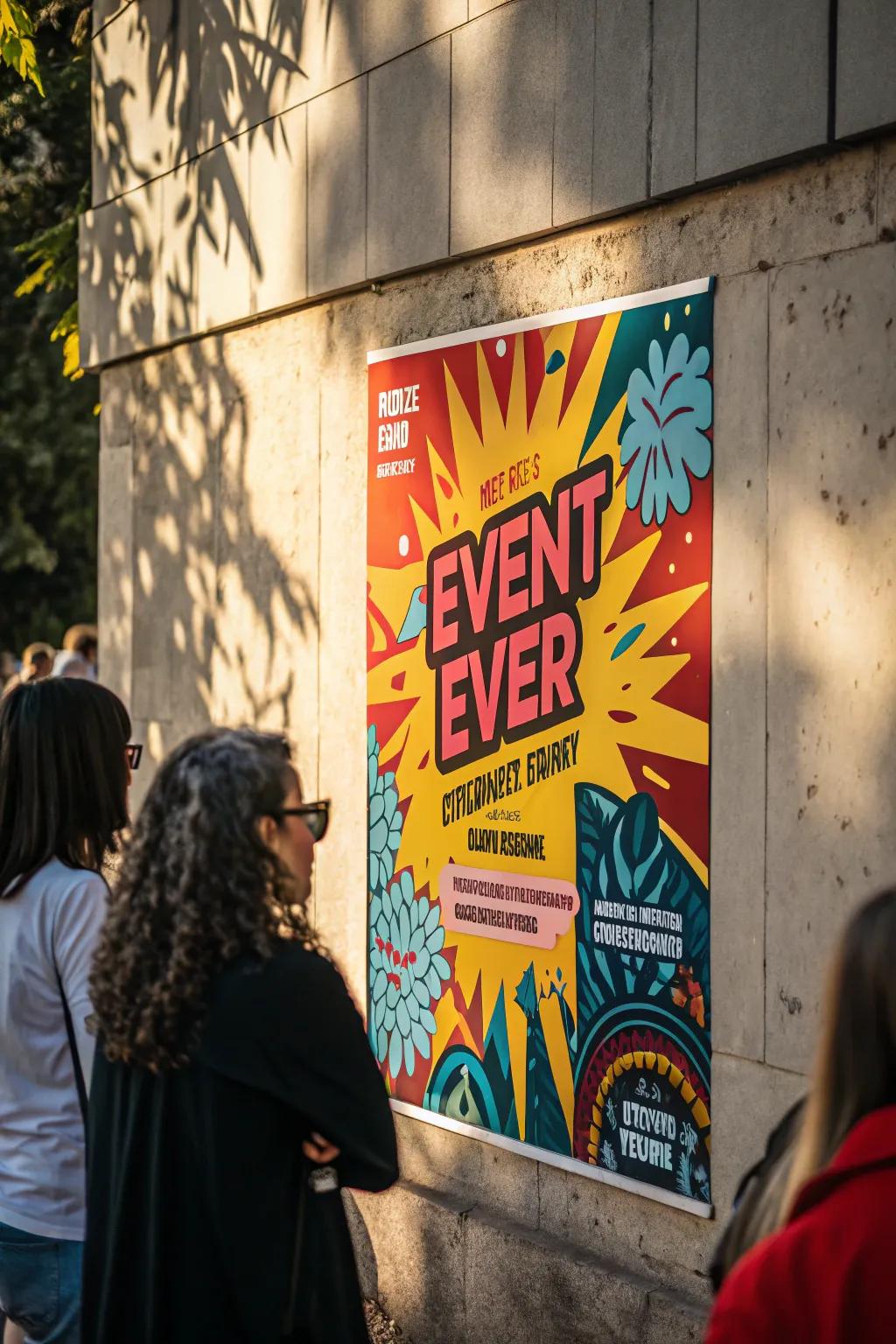 Relive the excitement of live gigs with dynamic poster designs.