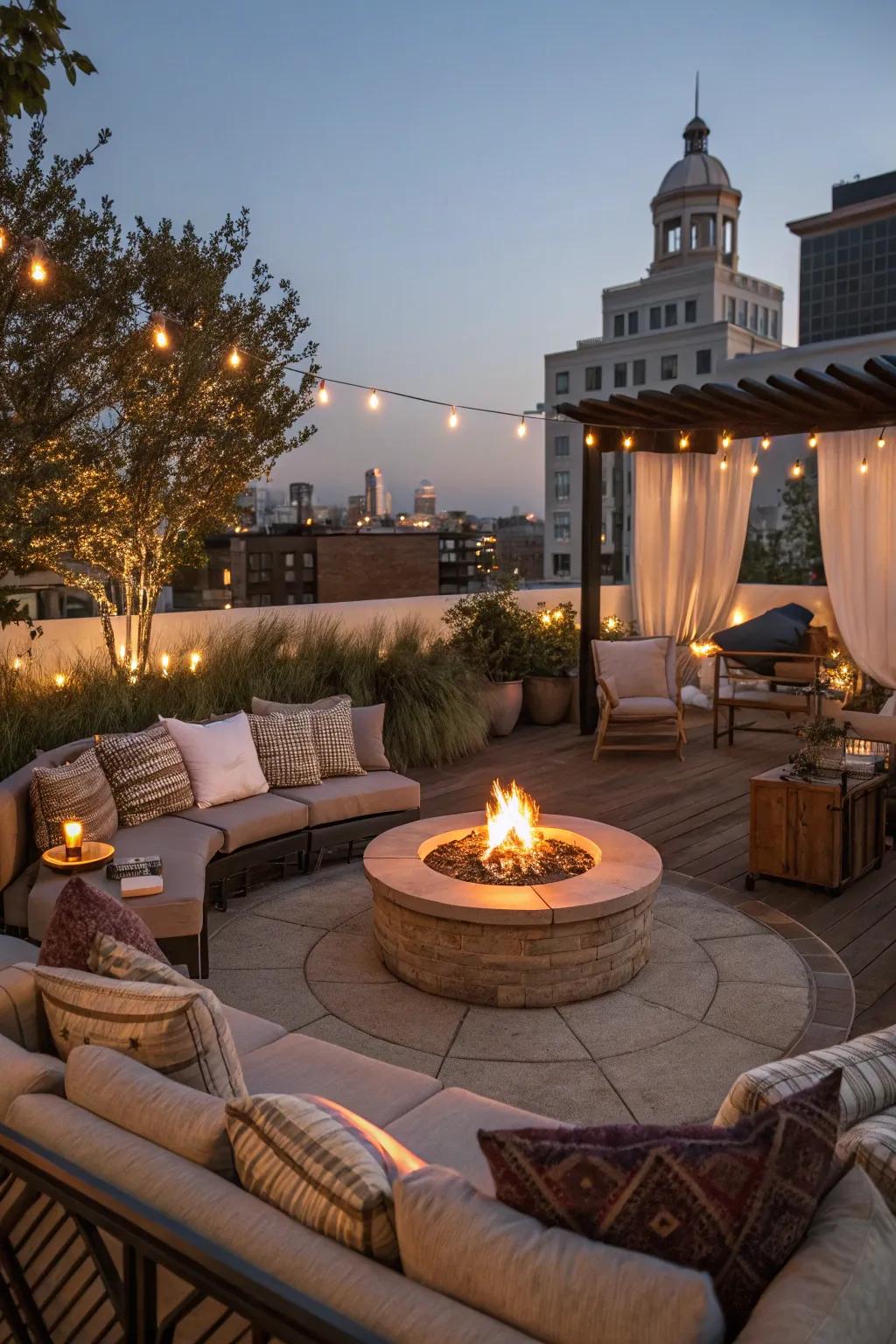 Congregate around a bonfire spot for memorable evenings beneath the celestial canopy.