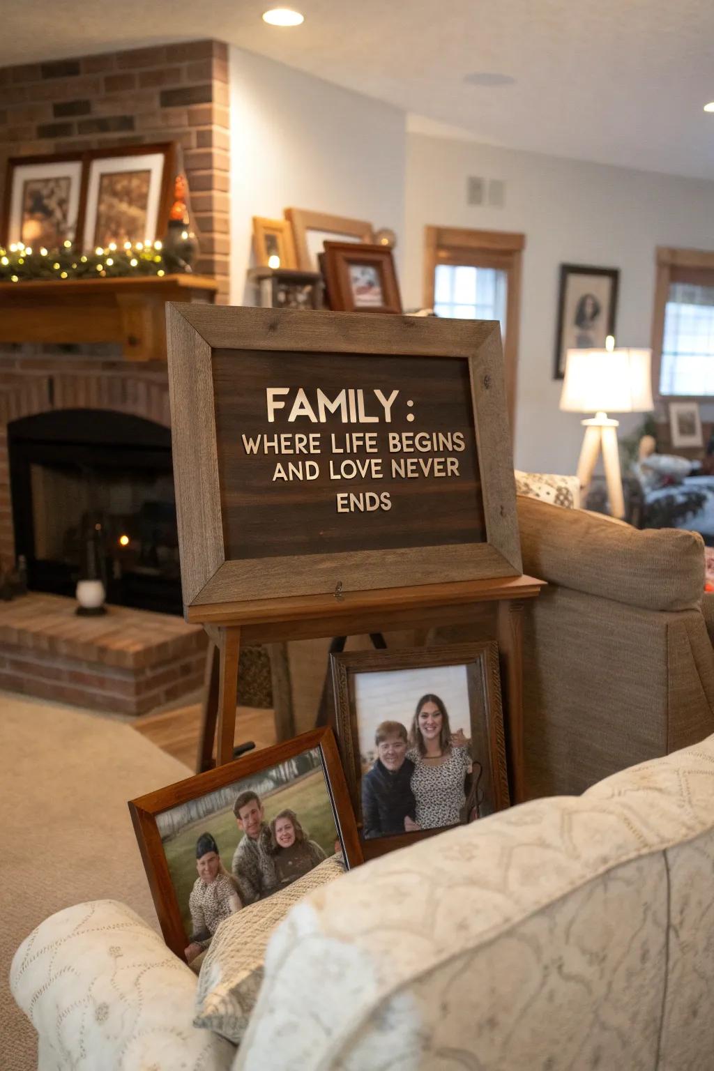 An homage to family affection and unity.