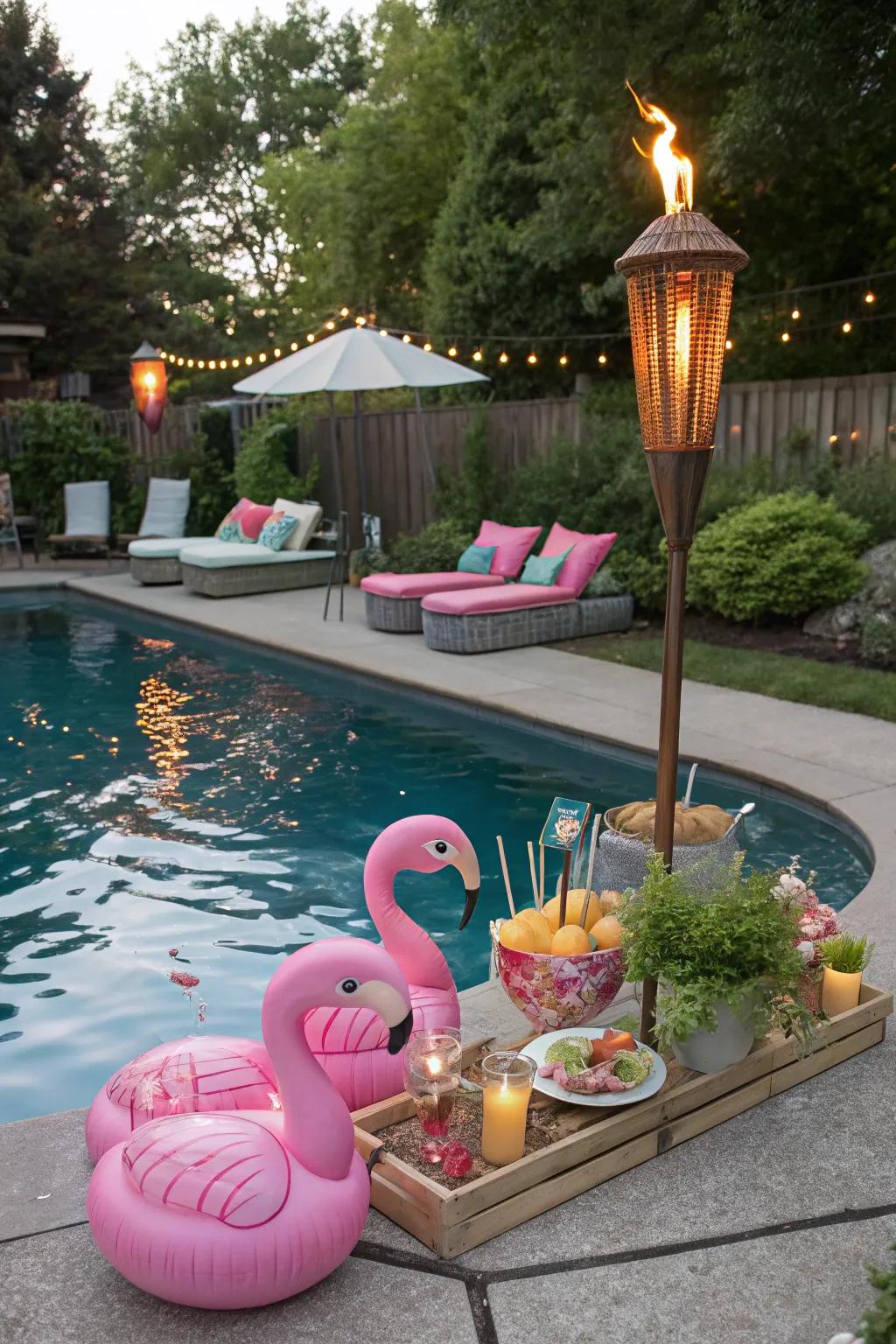Transform your backyard into a waterside wonder for an exciting summer celebration.