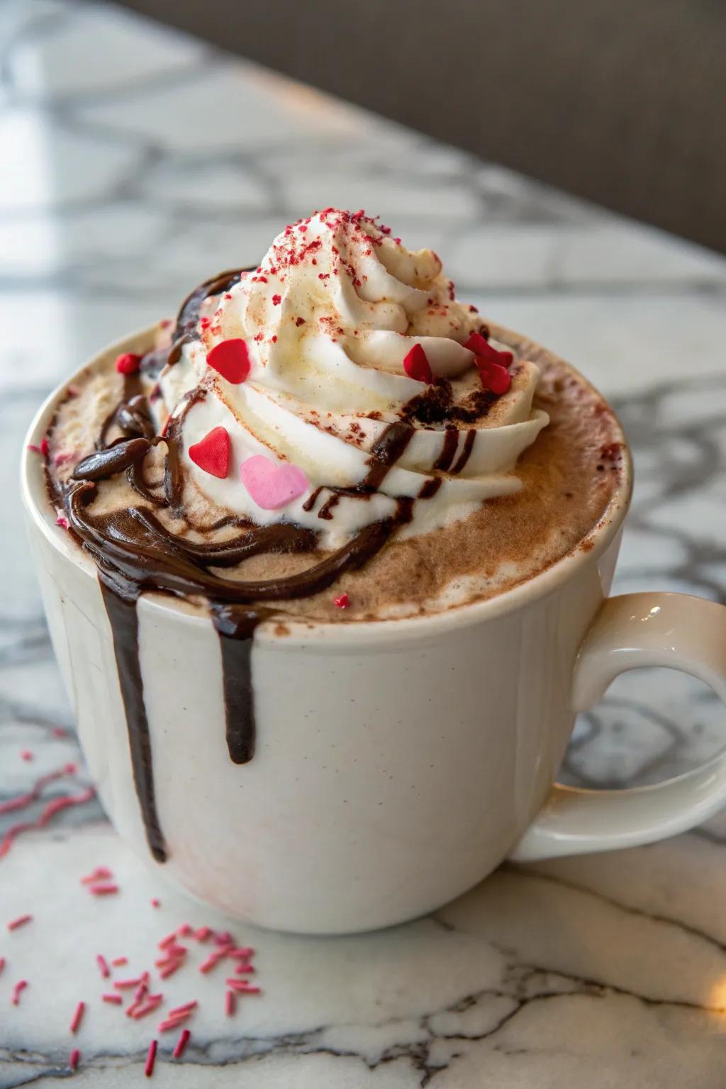 Angel's Kiss Cappuccino: a sweet embrace in a cup