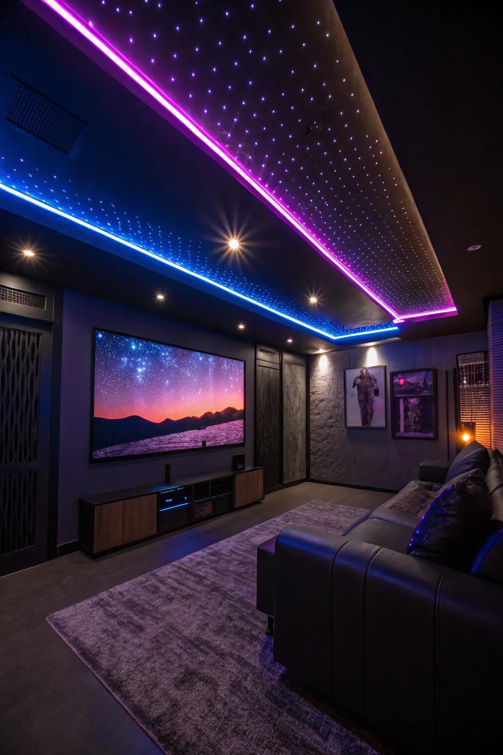 Establish the vibe with ambient lighting, boosting your VR quests.