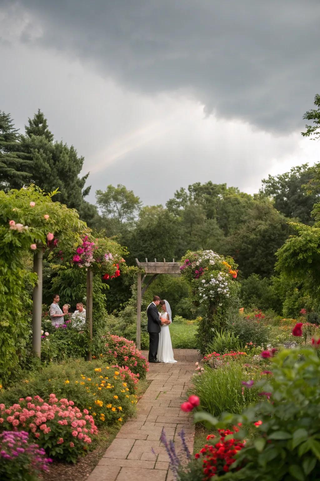 Welcome the allure of nature with a bloom festivity wedding theme.