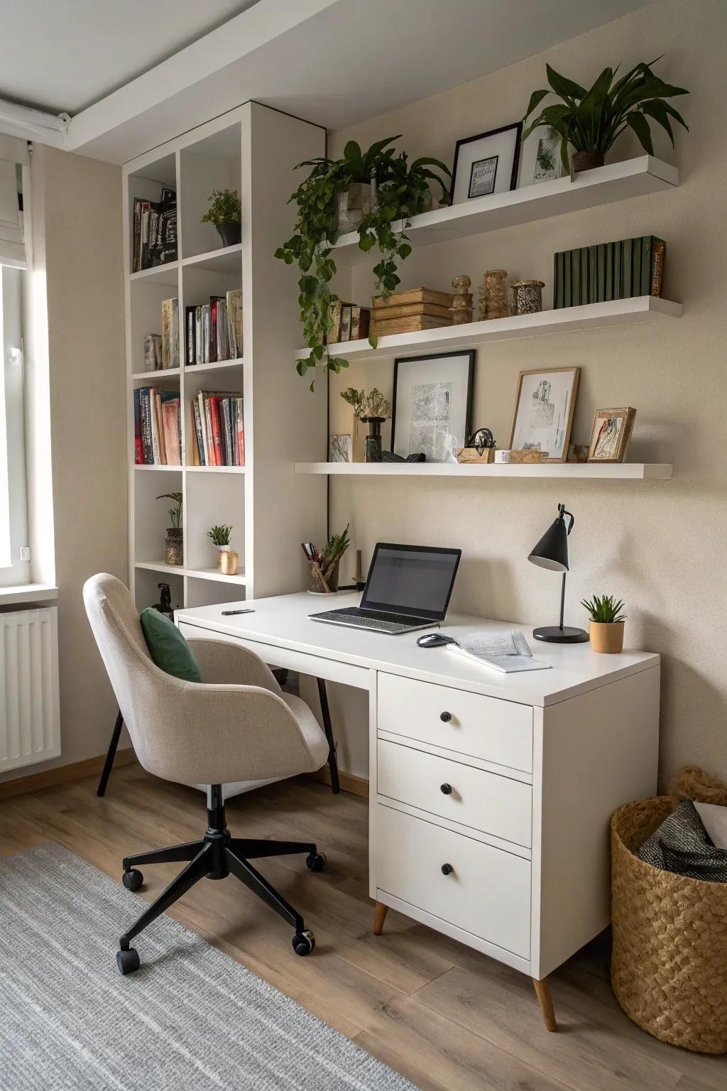 Boost your productivity with a home office.