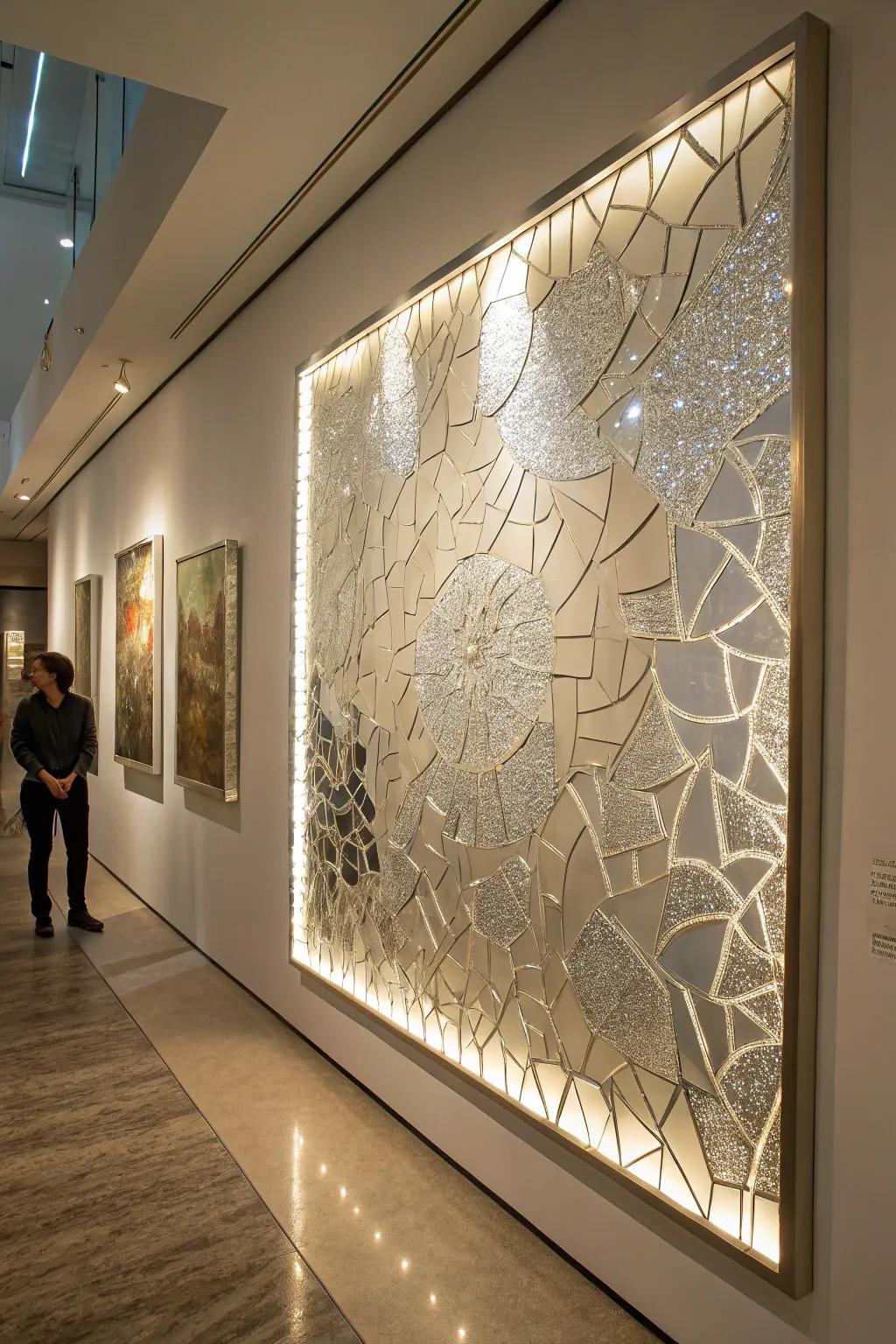 Mirror-integrated wall decor enhances any space with elegance.