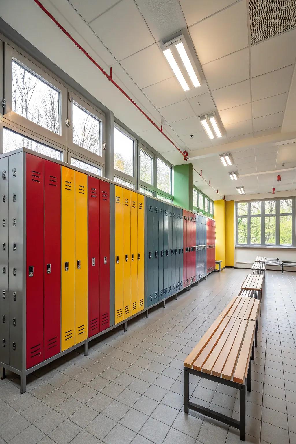 Vivid hue accents append energy and persona.