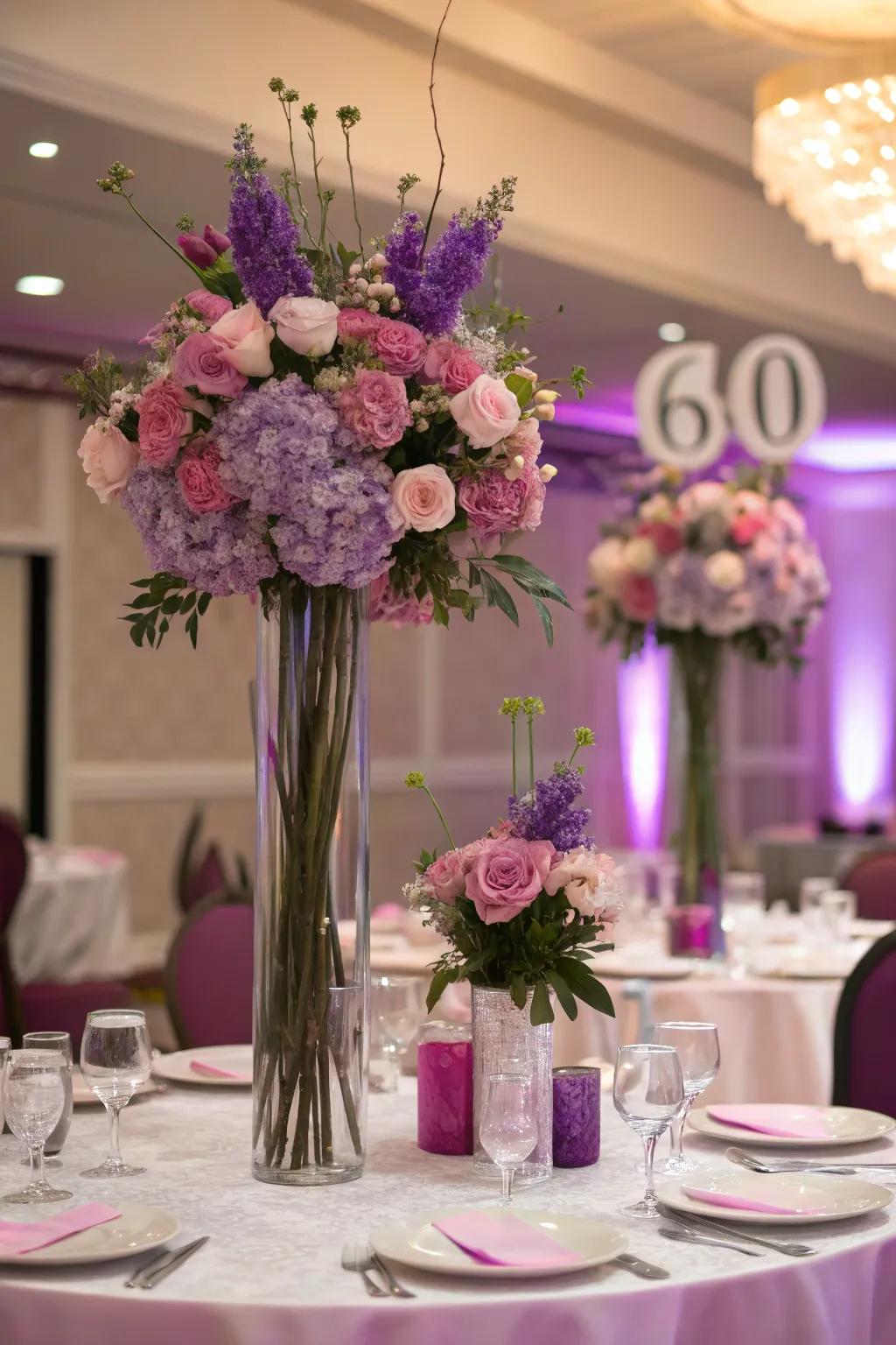 Chic floral arrangements for a dash of elegance.