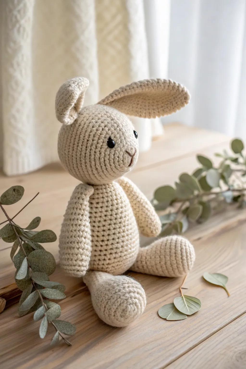 Fall for every stitch—start your amigurumi journey with this sweet bunny!