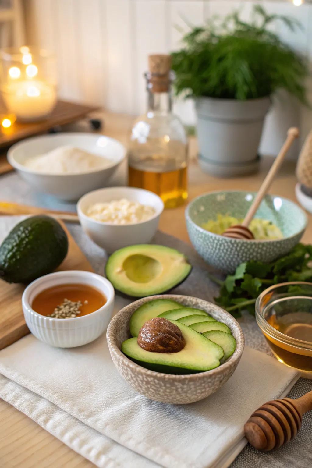 Making your own face treatment with natural ingredients adds a personal element to your day.