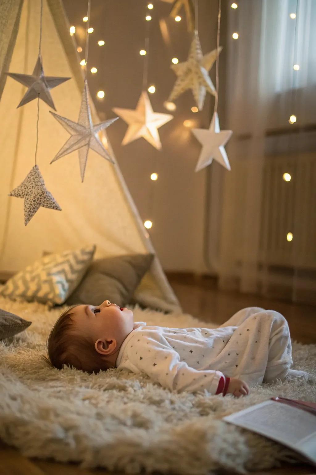 Themed scenes can spark a realm of imagination.