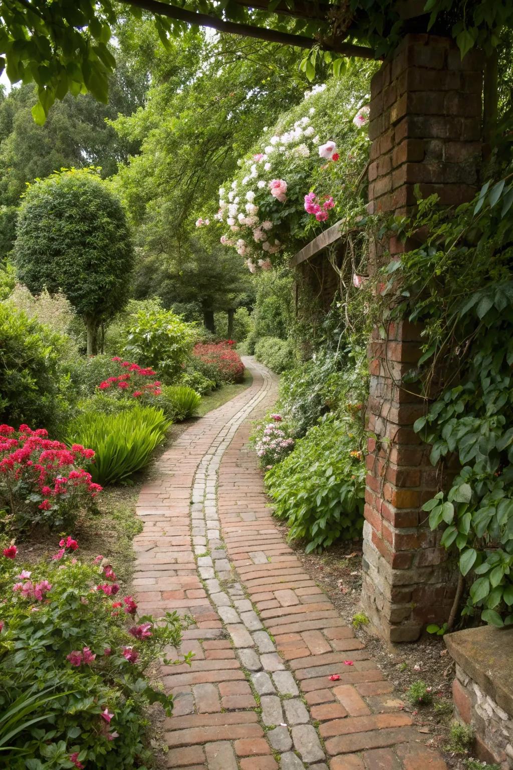 Combining elements such as rocks and stone creates a unique outdoor elegance.