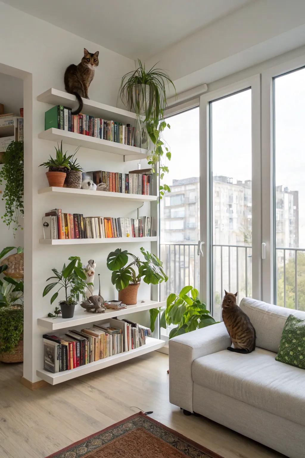 Feline spaces that meld flawlessly with interior decor.