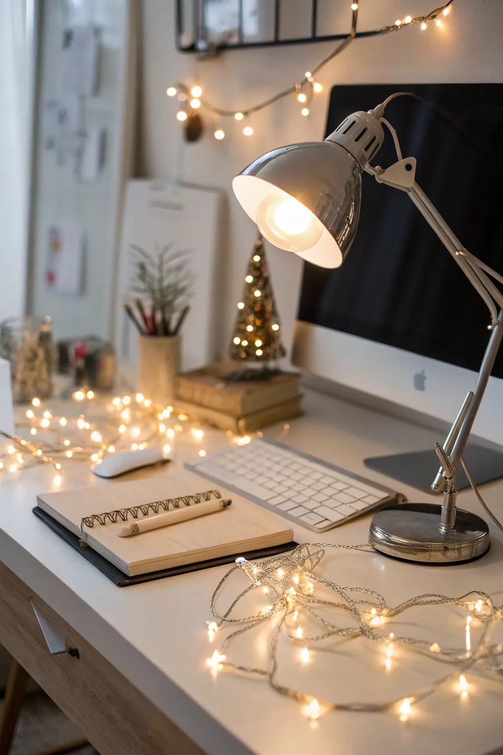 Lighting sets the atmosphere for a productive workspace.