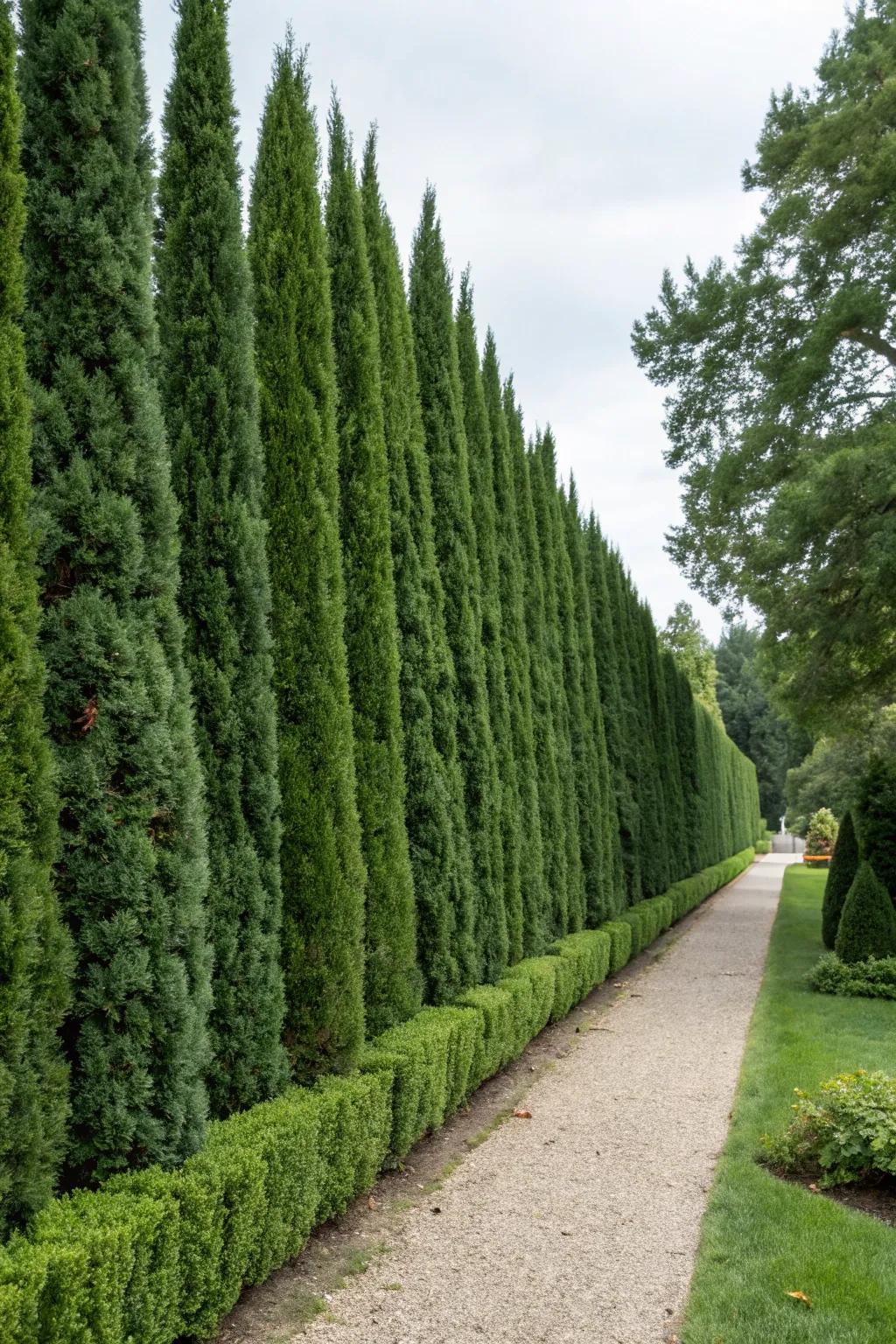 Castle Cypress delivers swift and reliable privacy.