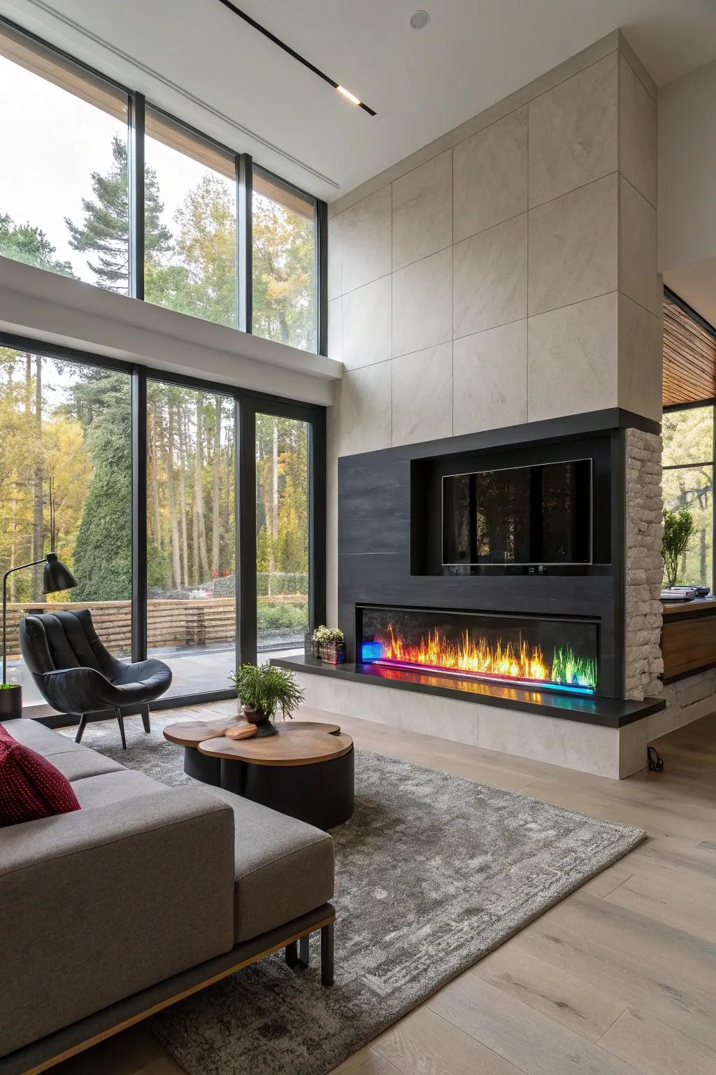 Personalize your setting using spectrum flame options.