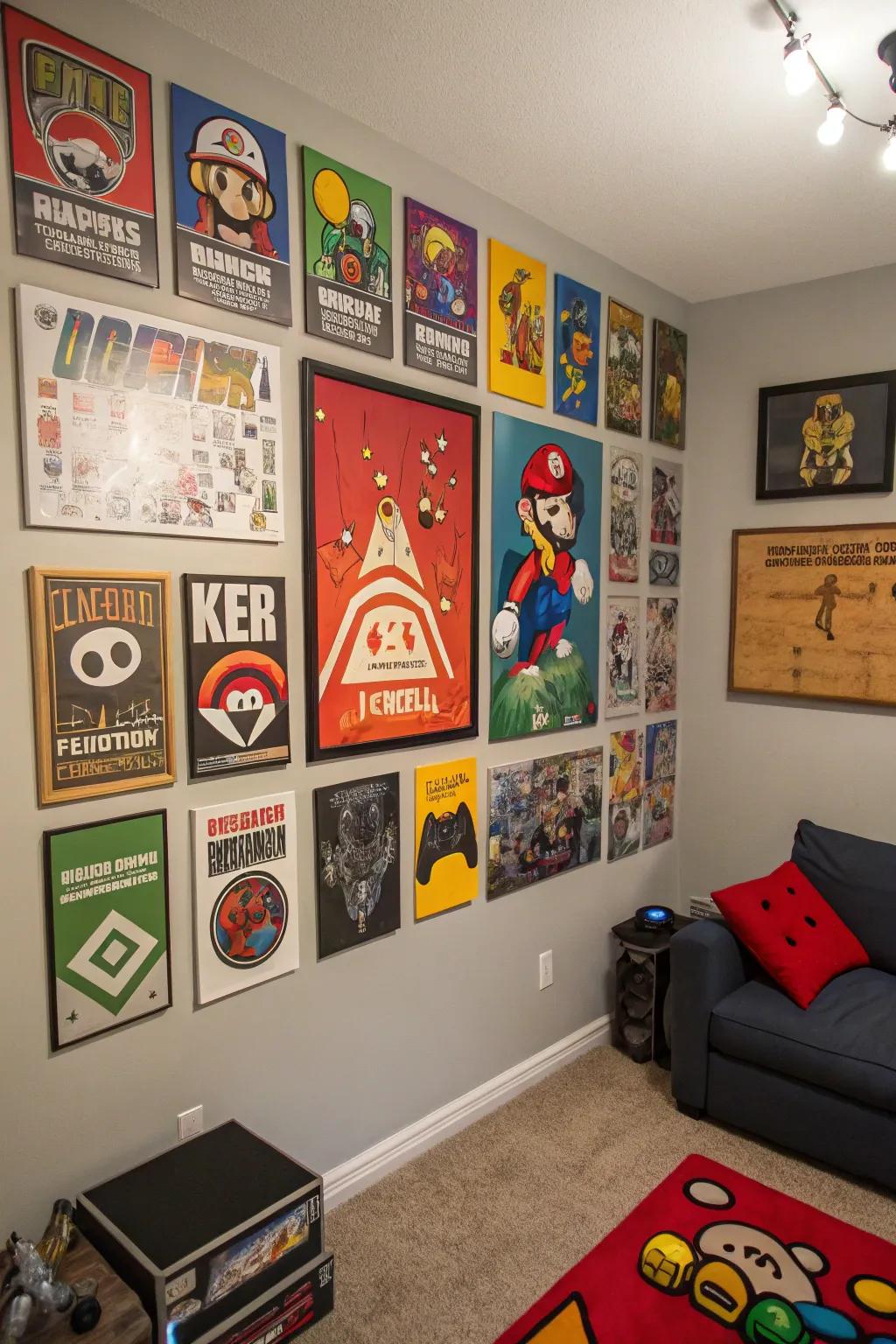 Handmade art adds a personal touch to your walls.