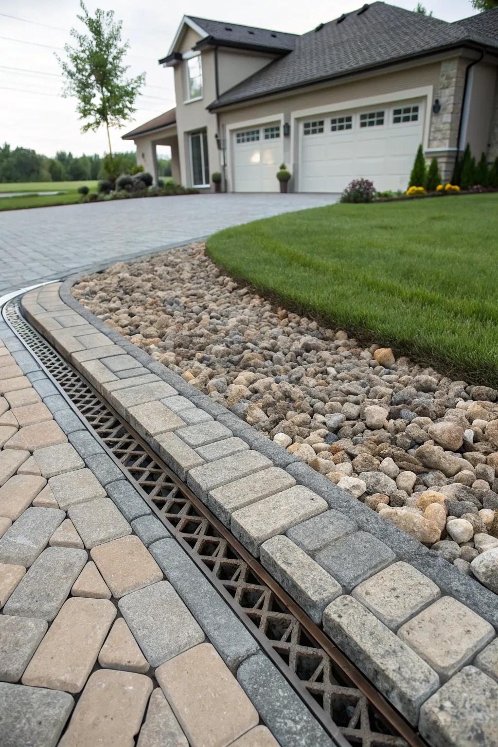 Permeable slabs deliver a sustainable and orderly pathway solution.
