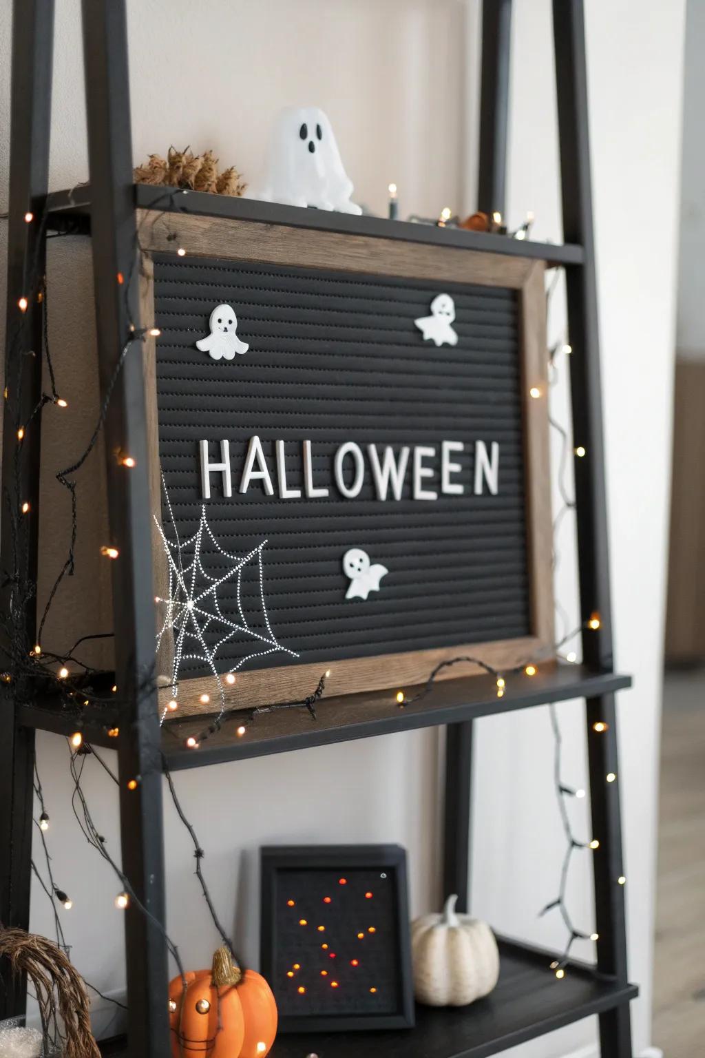 A humorous touch with 'Creep It Real'.